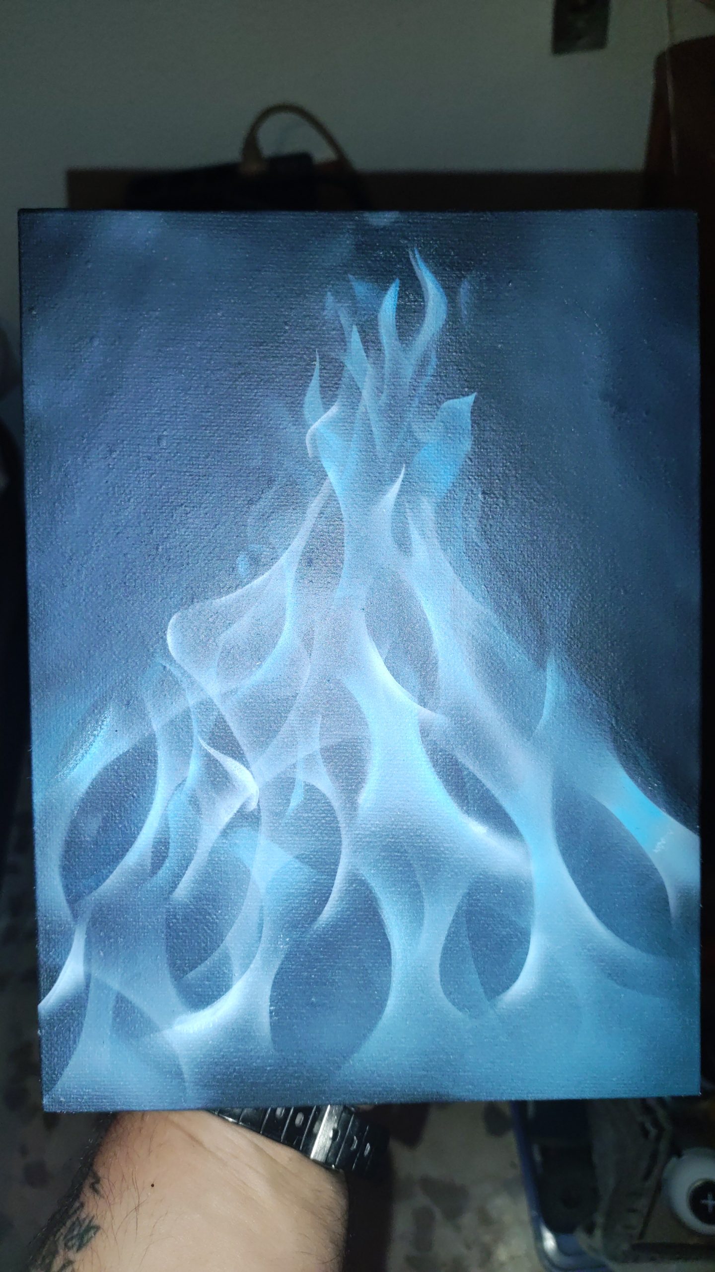 Air Blue Flames