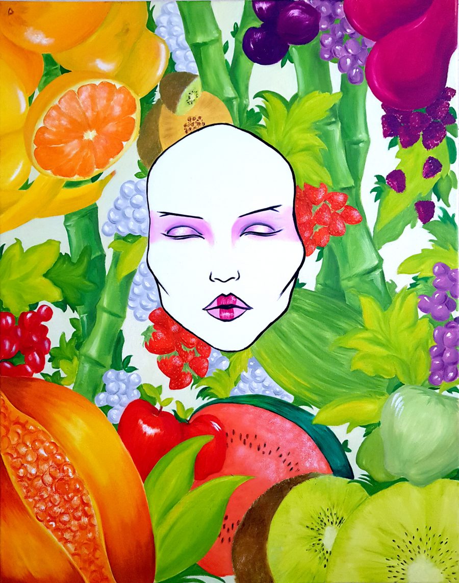 Bug of the fruit