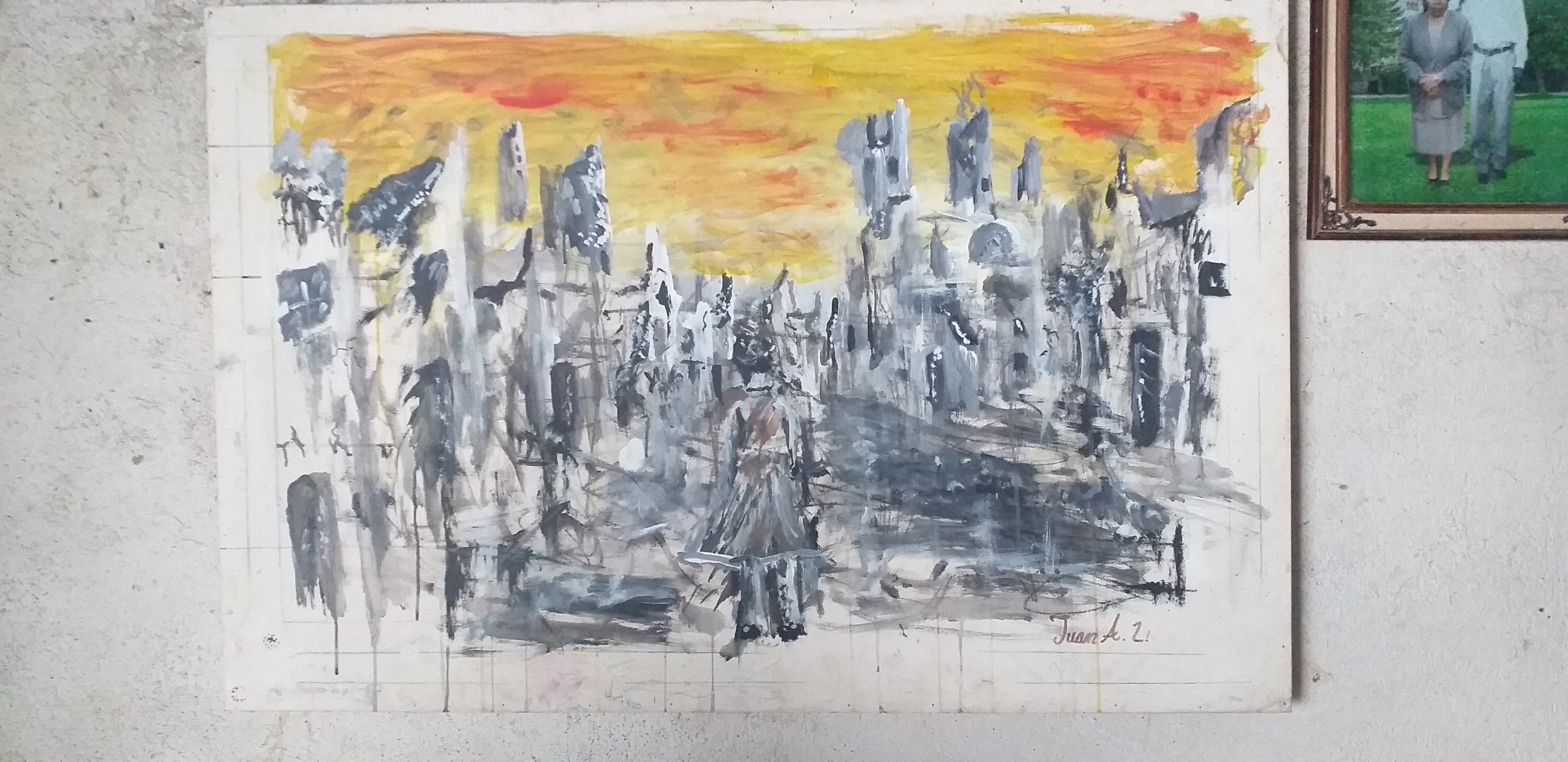 Lagrimas en medio del atardecer