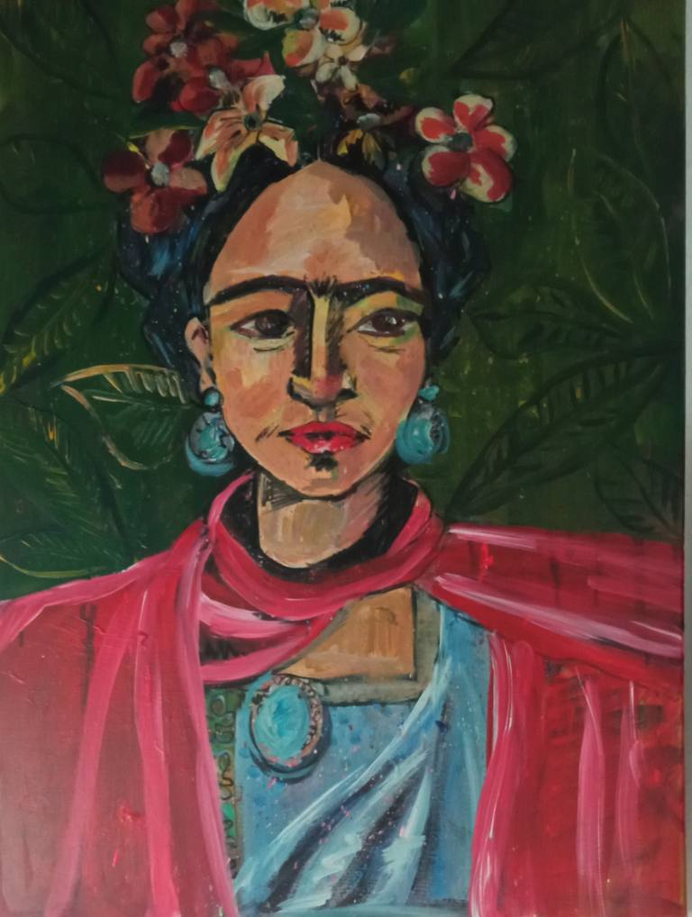 Explosión de color de Frida — Nuria Alvarez