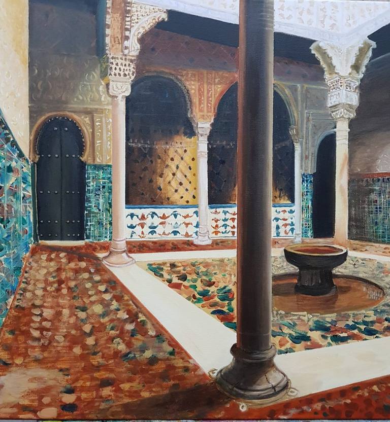 Patio y columnas — marieva