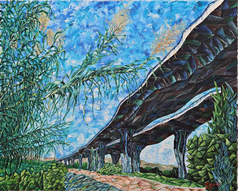 Los cipreses del puente. — Jesus Gomez
