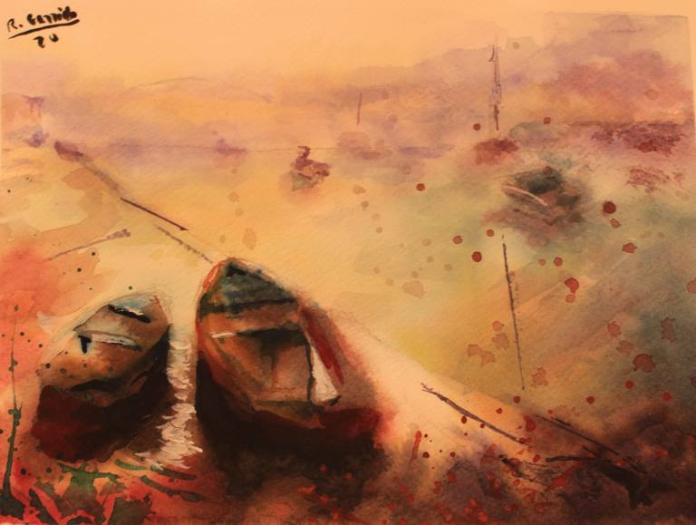 BARCAS VARADAS — Arteenro by R.Garrido