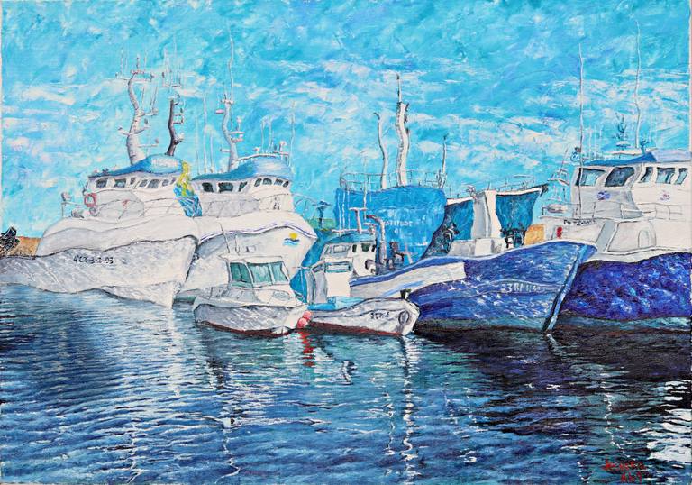 Reflejos y azules. Mazarron. — Jesus Gomez
