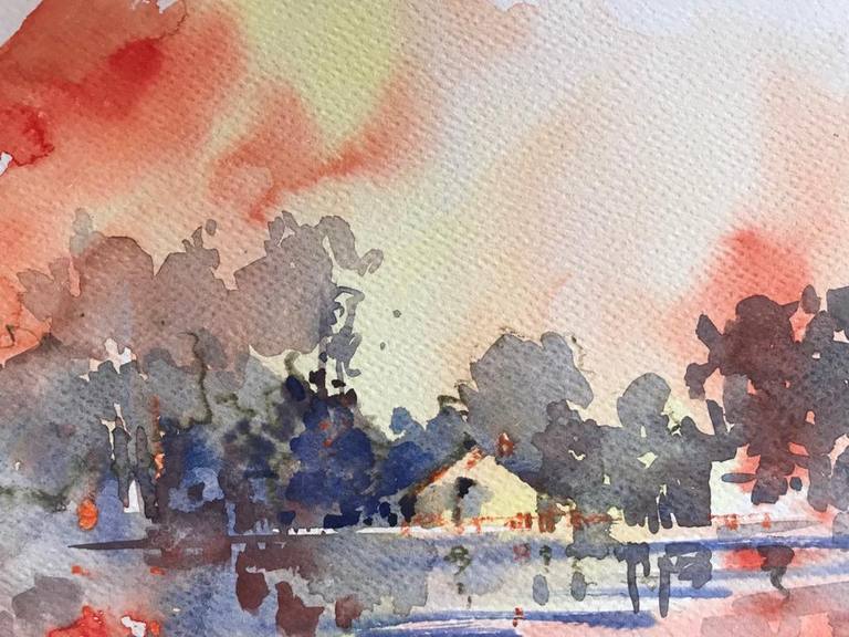 Late Warm Sunset — Ingrid Ruprechter