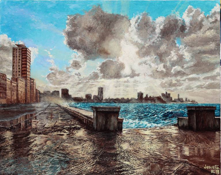 Al este del Malecon. La Habana. — Jesus Gomez