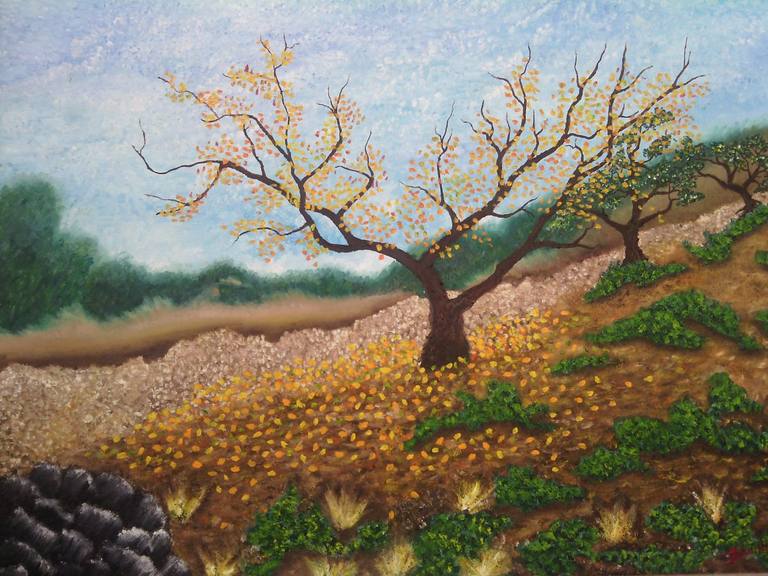Paisaje otoñal español — Johndali