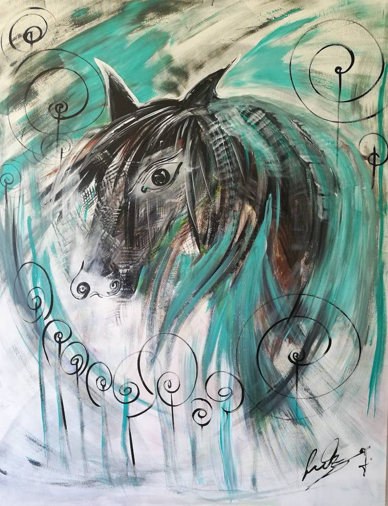 Caballo Azul — galina