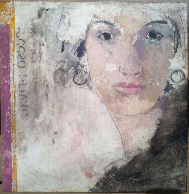 Retrato en malva — Francisco Carpena Munoz