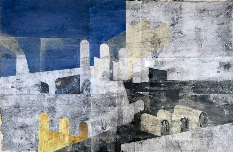 Entre azul y amarillo — Maxoa