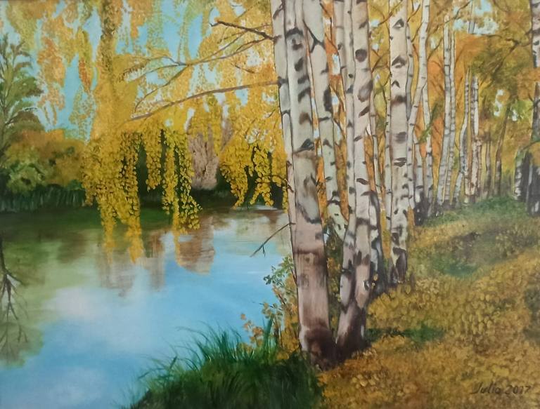Paisaje amarillo — Julio Rodriguez