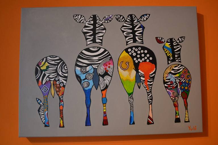 Familia de Zebras — Yulia