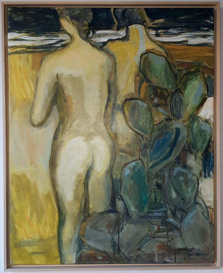 Bañistas I — Jesús Laguna