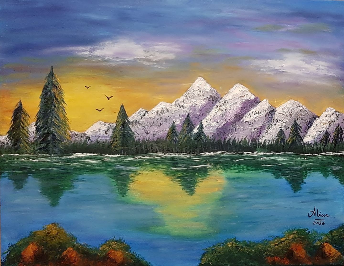 PAISAJE ALPINO — Aliciacaceres