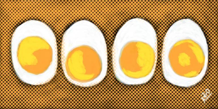 Huevos cocidos — Miguel Alba