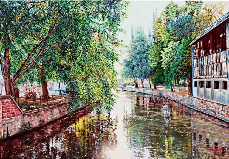 Lamina de reflejos. Estrasburgo. — Jesus Gomez