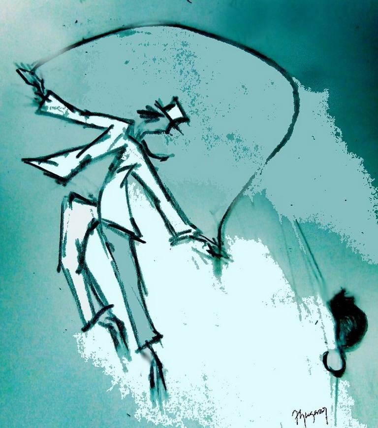 Saltando a la cuerda — Enrique Alzugaray