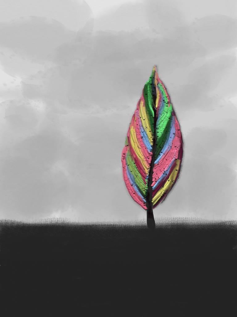 Árbol de colores — Miguel Alba