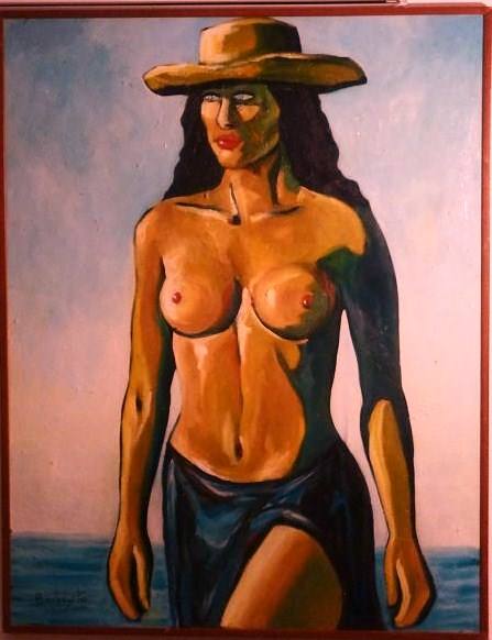 Topless con sombrero — MARIA B. SIRVENT