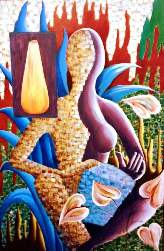 Muchacha y Tambor — Yolanda Corona