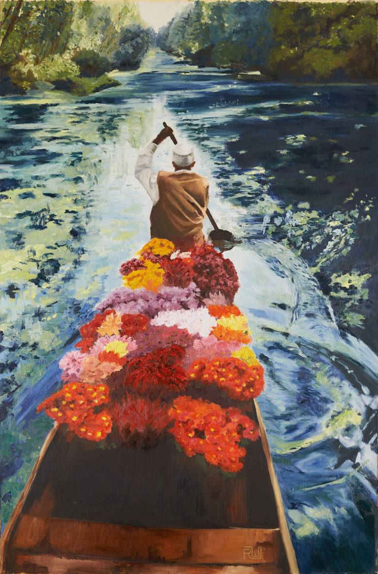 Vendedor de flores — Raquel White