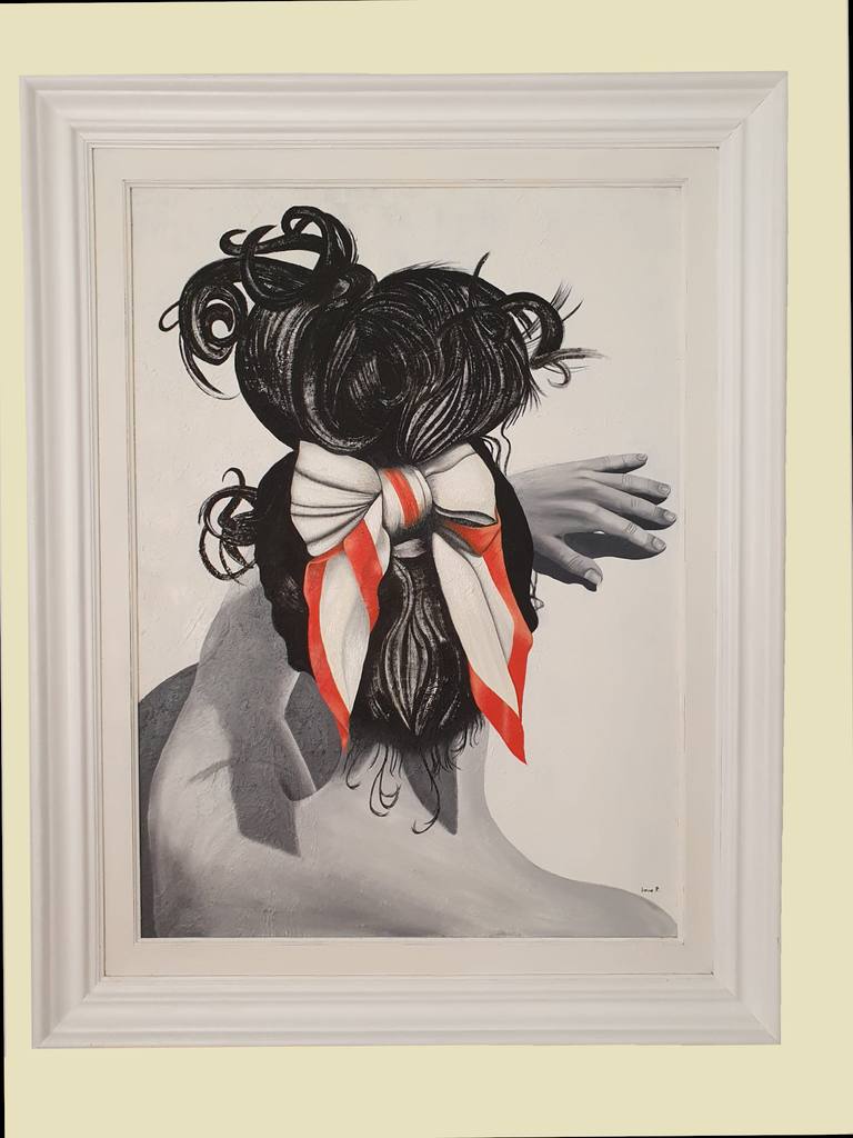 Mujer de espaldas — Irene Pestana