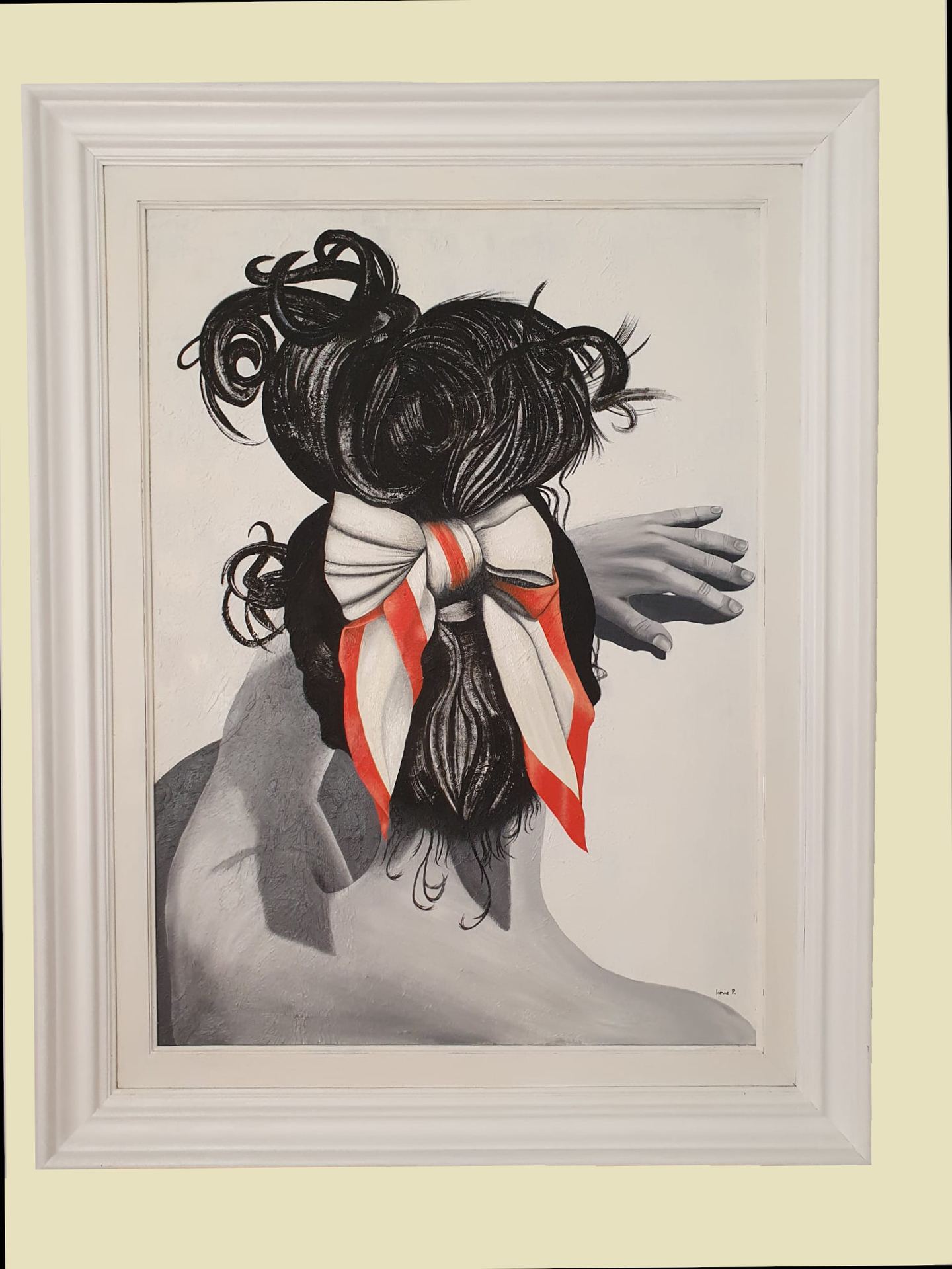 Mujer de espaldas — Irene Pestana