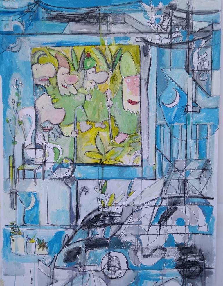 La esquina del mural de los duendes — iannuzzi
