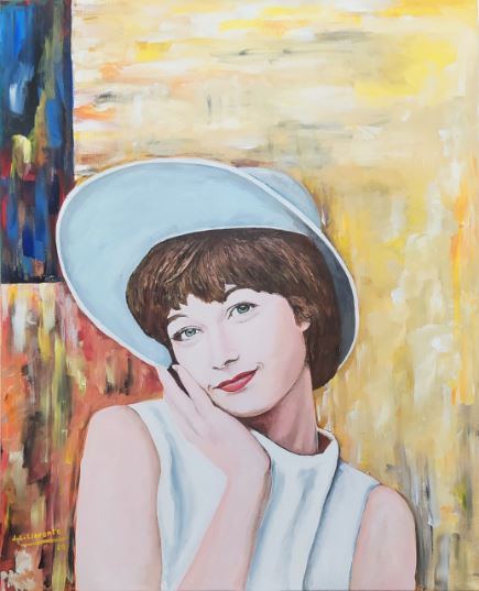 Shirley en amarillo — JOSE LUIS LLORENTE RABINAL