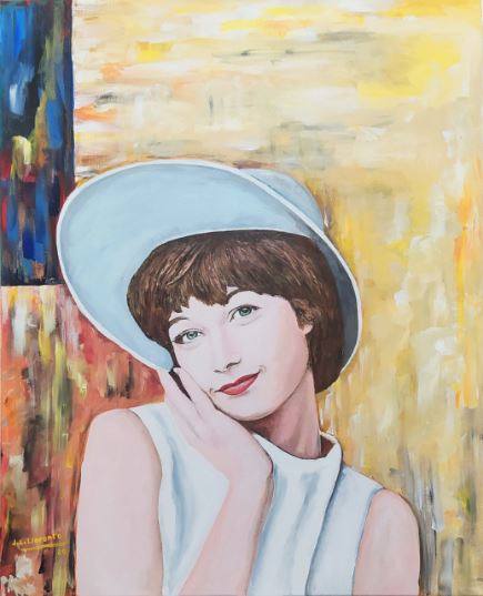 Shirley en amarillo — JOSE LUIS LLORENTE RABINAL