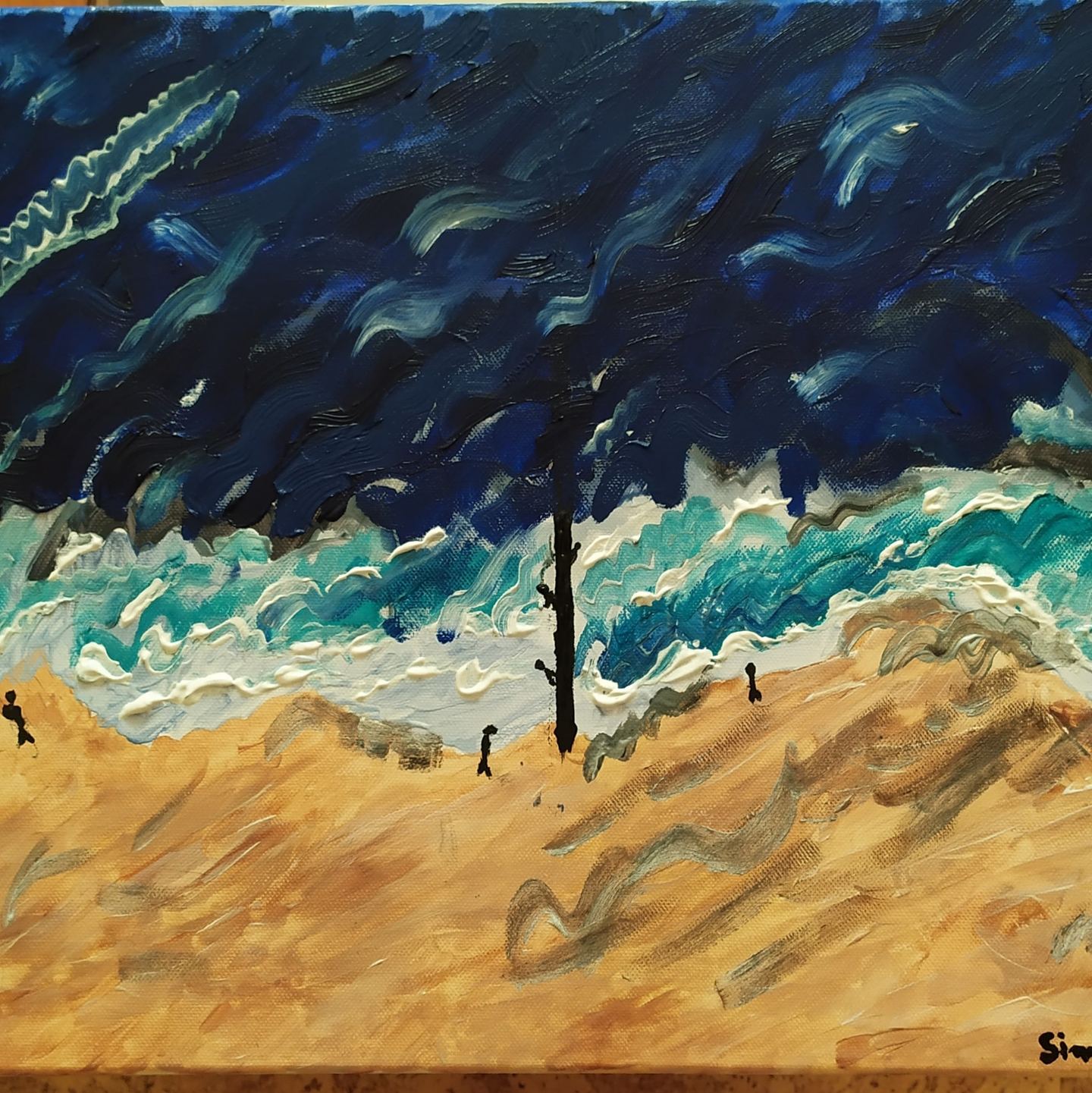 El mar del confinamiento — Simona Stefan