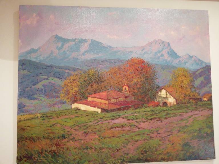 Paisaje vasco caserio — Inigo