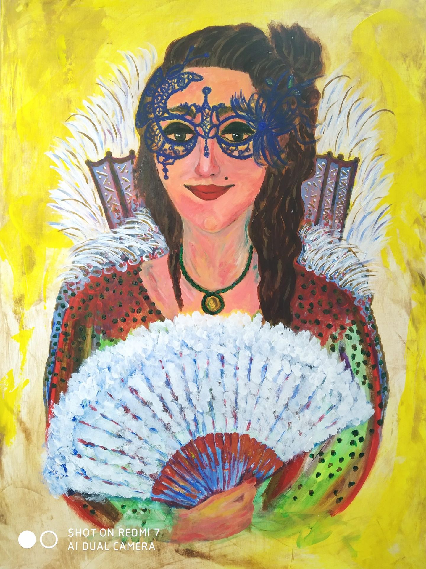 Damisela en Carnaval — Violeta Tasende Souto