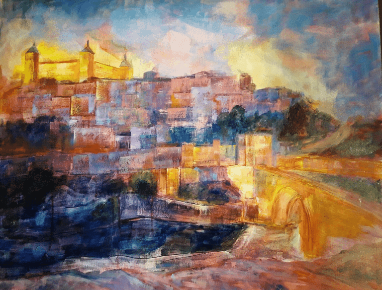 TOLEDO Y PUENTE ALCANTARA — E. RIGAUD