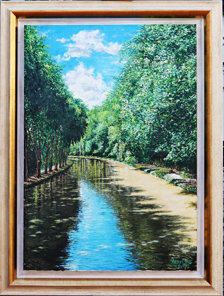 Luz con azul y verde. — Jesus Gomez