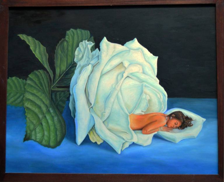 Mujer en flor — Juan Bejarano Lopez